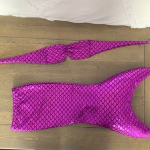 Baby girl mermaid costume set 12-18 mos